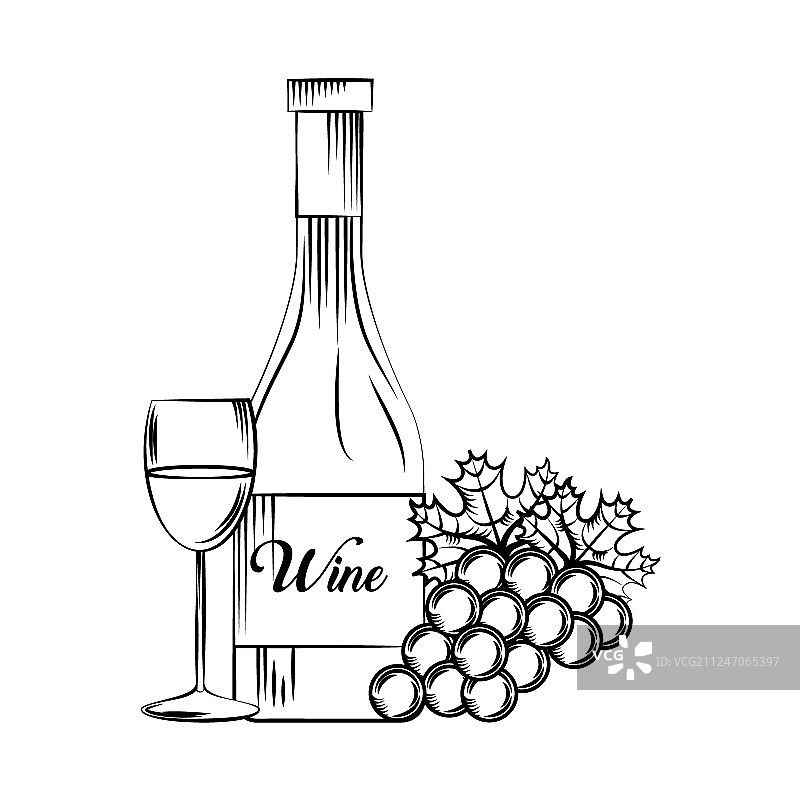 葡萄酒庄设计图片素材