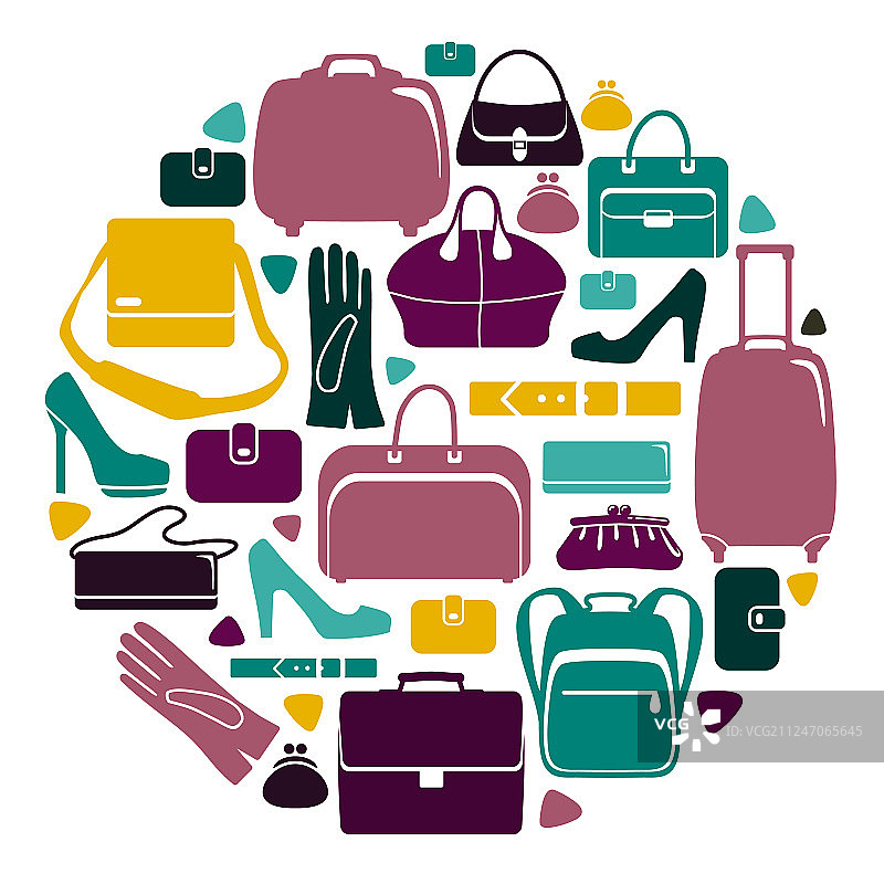 圆形配件图片素材