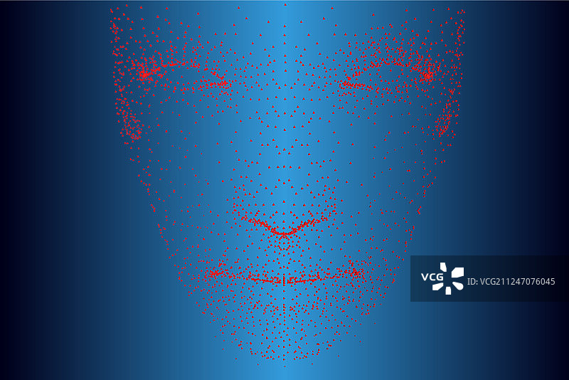 人脸投影图片素材