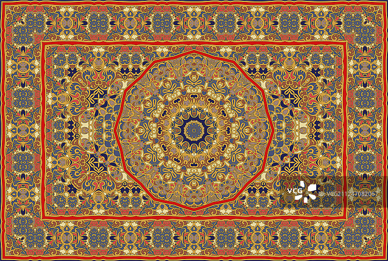 波斯的地毯图片素材