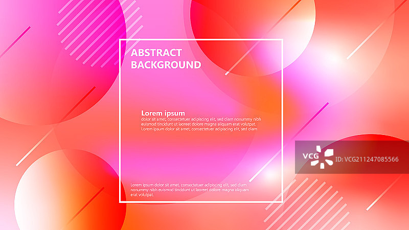 抽象几何背景珊瑚橙2019图片素材