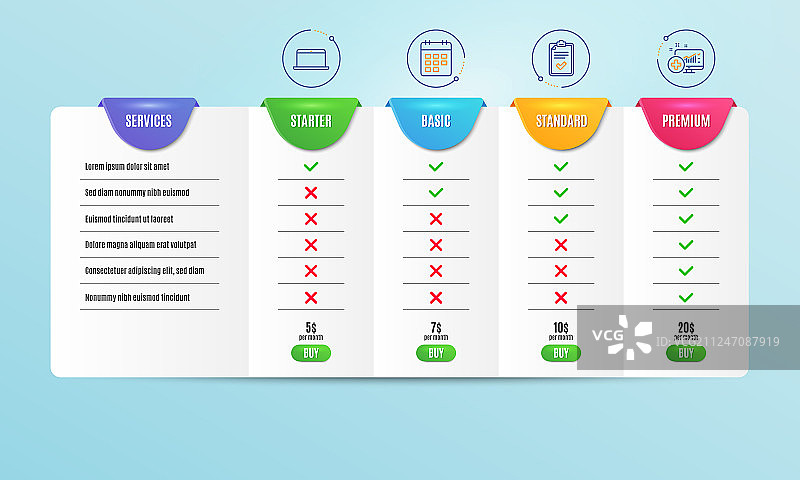 医疗日历清单笔记本电脑图标集图片素材