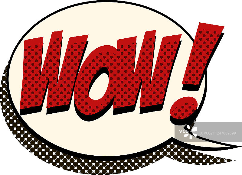 哇漫画气泡图片素材