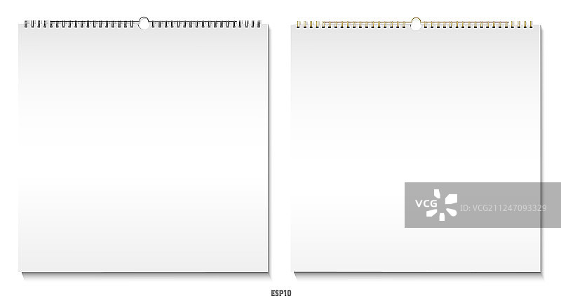 日历套装图片素材