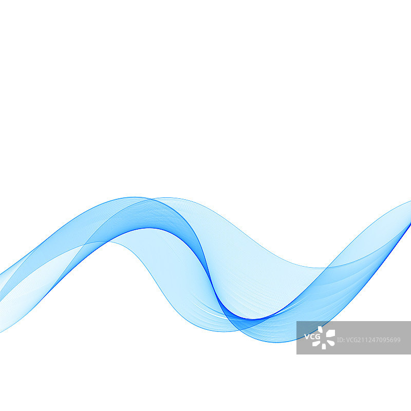 抽象背景：彩色流动波浪线图片素材