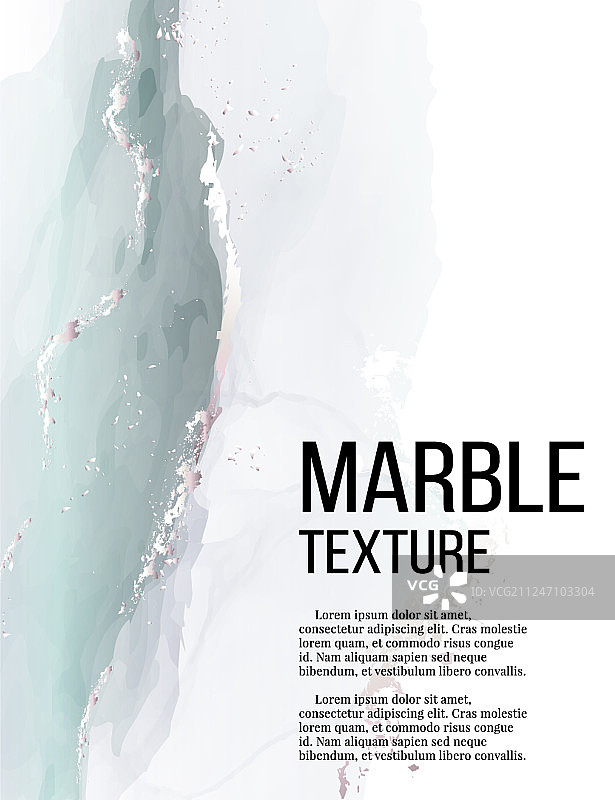 薄荷灰色液体飞溅大理石酒精墨水图片素材