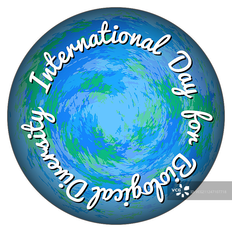 国际生物多样性日凸面设计图片素材