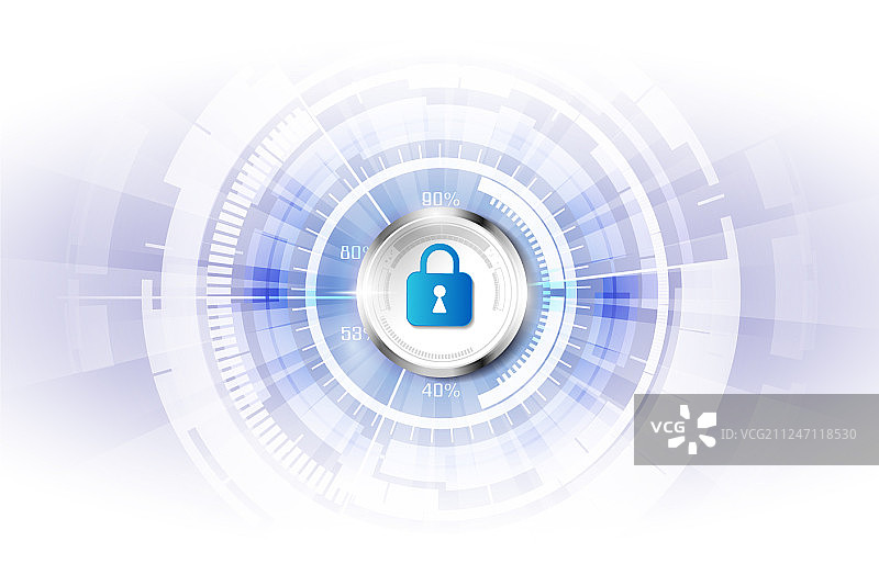 抽象安全数字科技背景图片素材
