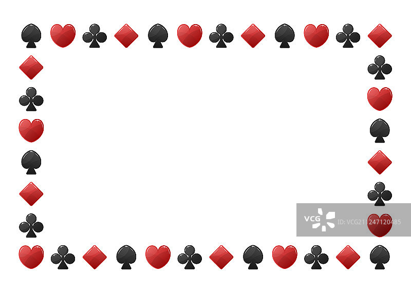 西装卡片边框图片素材