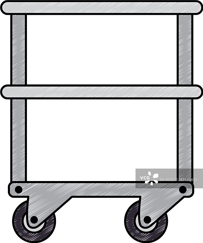 带有手术室轮子的桌子图片素材