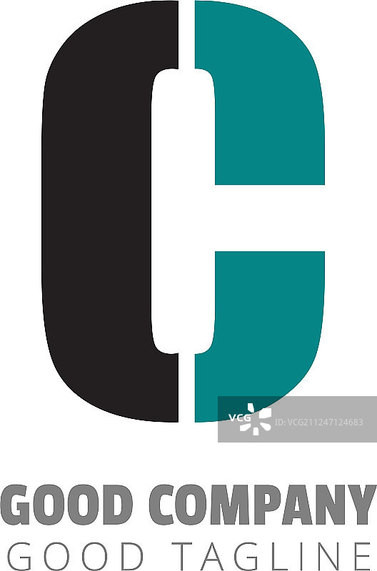 首字母设计标志图片素材