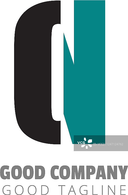 首字母设计标志图片素材