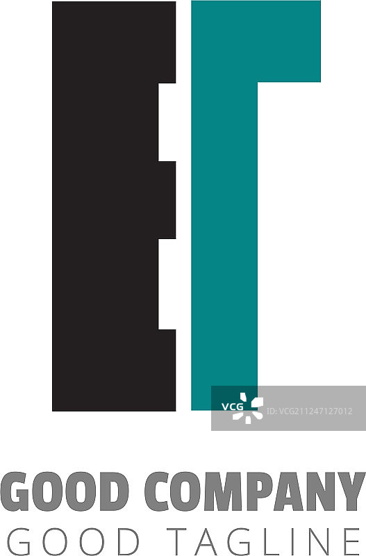 首字母设计标志图片素材