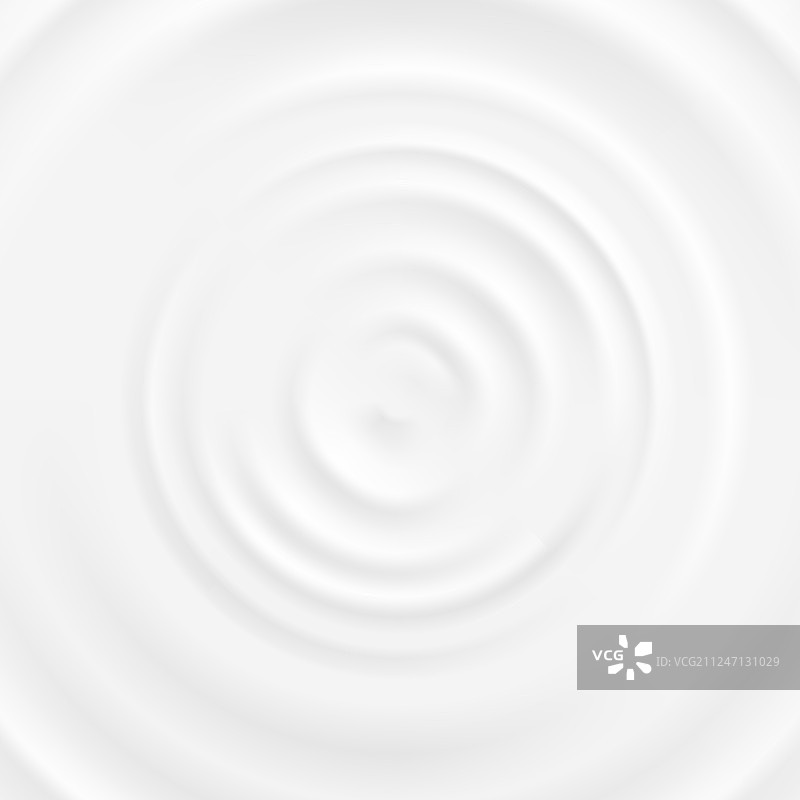 3D逼真白色牛奶波纹图片素材