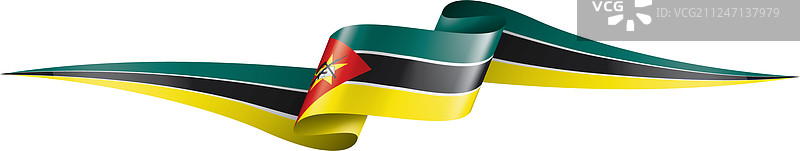 莫桑比克国旗上的白色图片素材