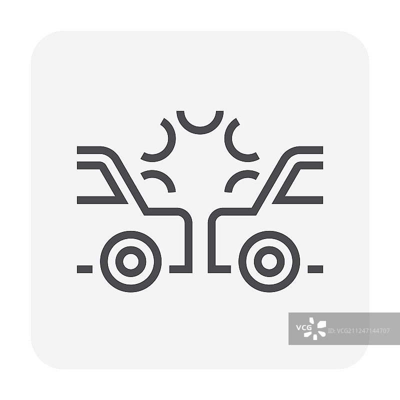 交通事故图标图片素材