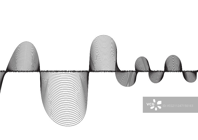 线声波抽象背景图片素材