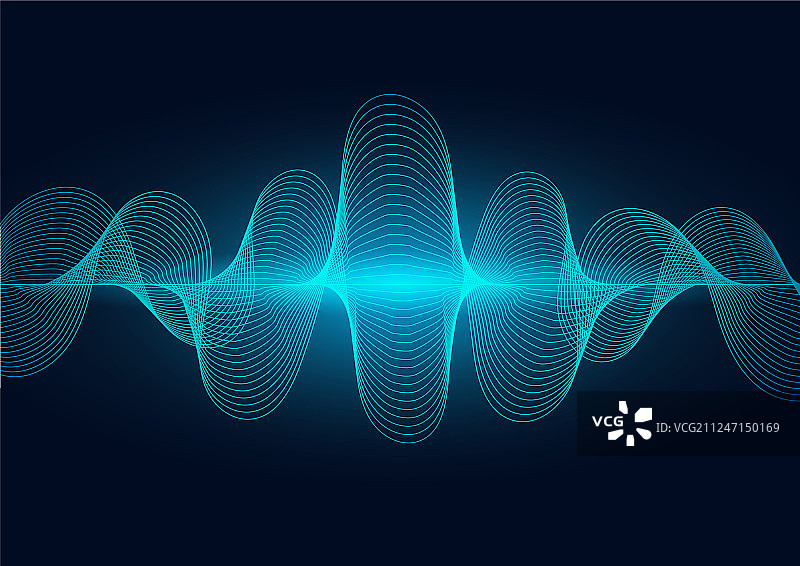线声波抽象背景图片素材