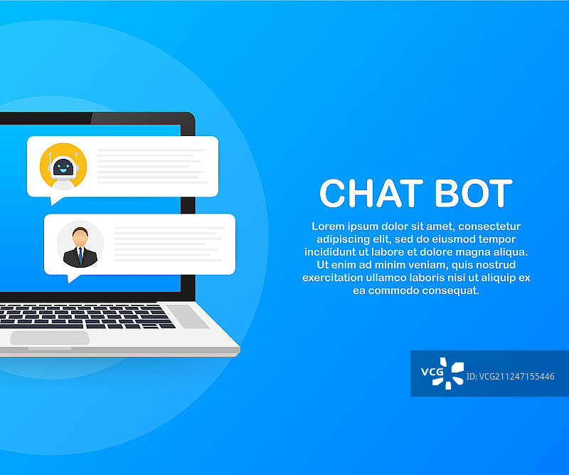 扁平现代风格卡通人物图标设计图片素材