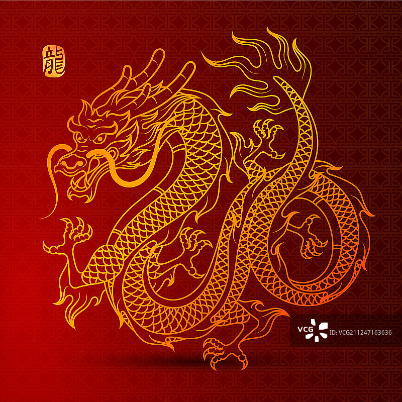 中国龙图片素材