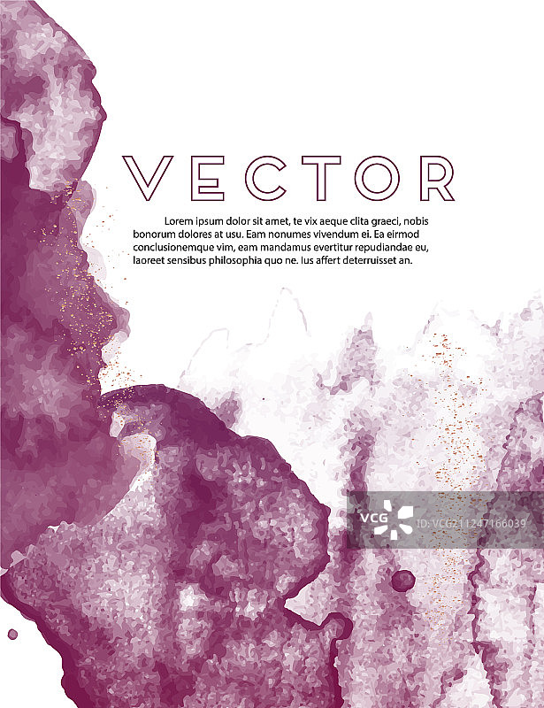 深紫色水彩肌理抽象背景图片素材