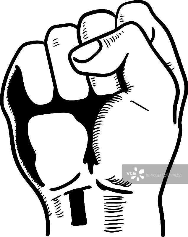 举起的拳头图片素材