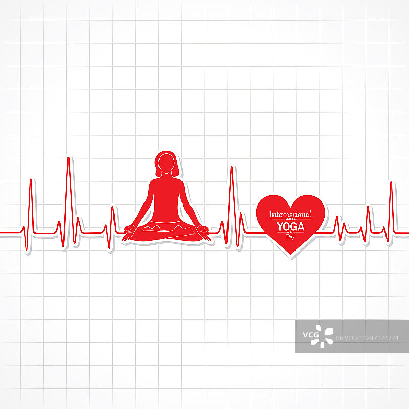 女性在国际瑜伽日做瑜伽图片素材