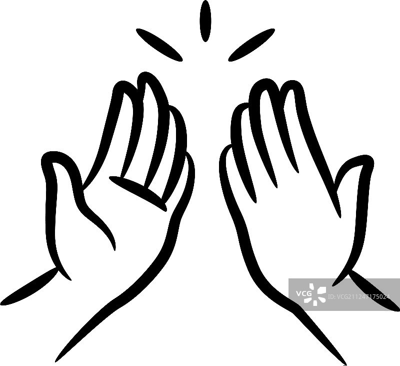 击掌图片素材