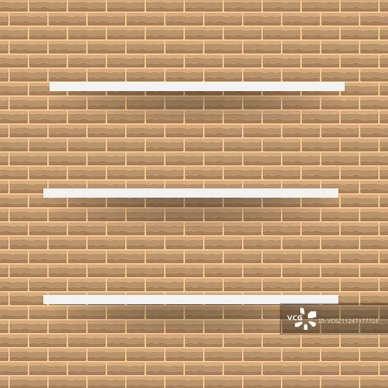 空白白色商店货架图片素材