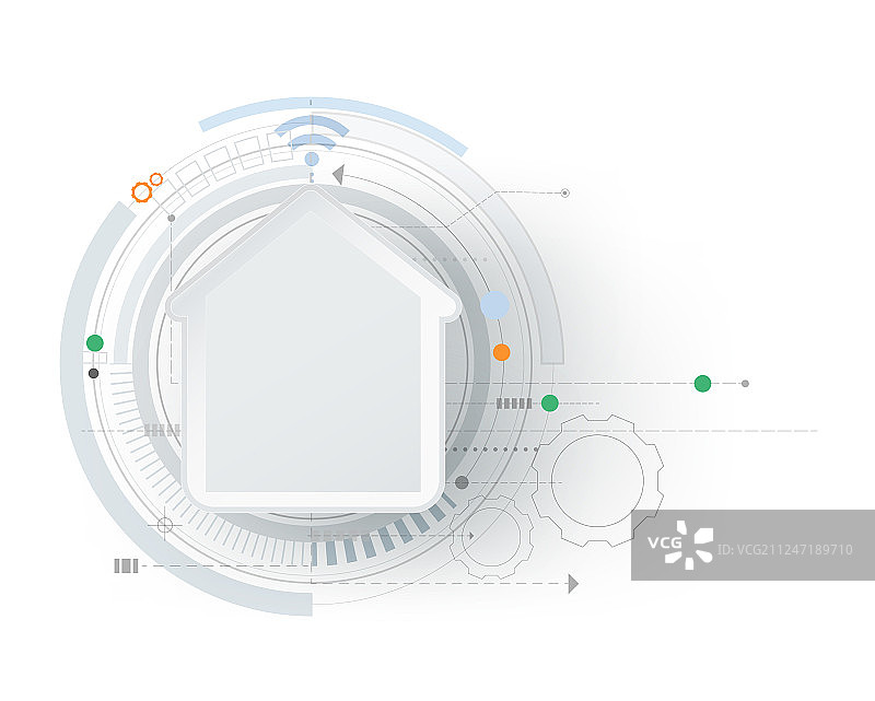 智能家居安防技术图片素材