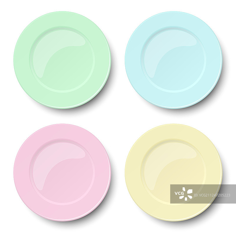 空白经典餐盘合集图片素材