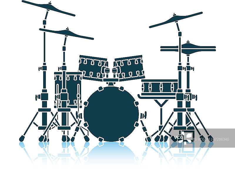 架子鼓图标图片素材