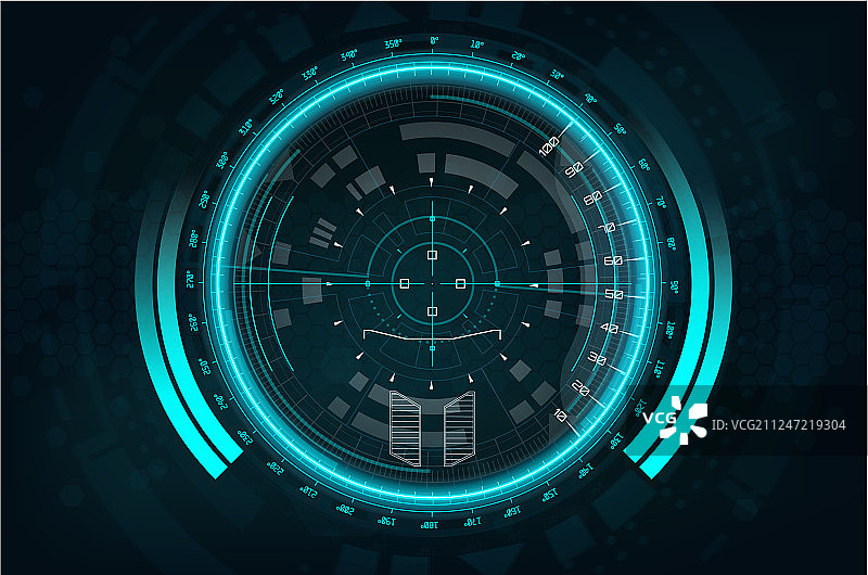 现代瞄准系统图片素材