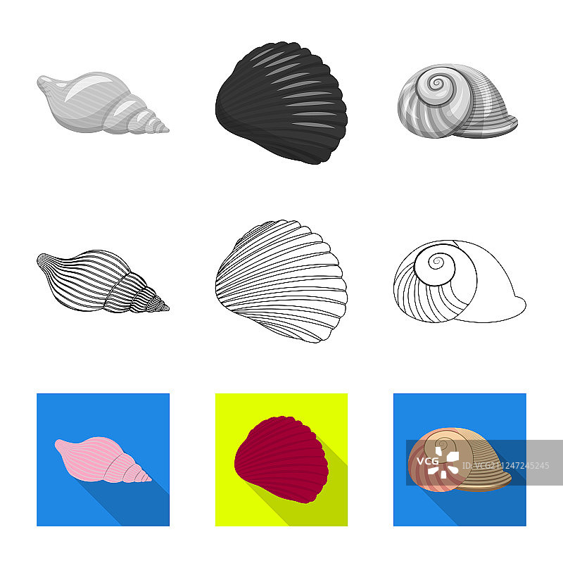 设计动物和装饰Logo图片素材