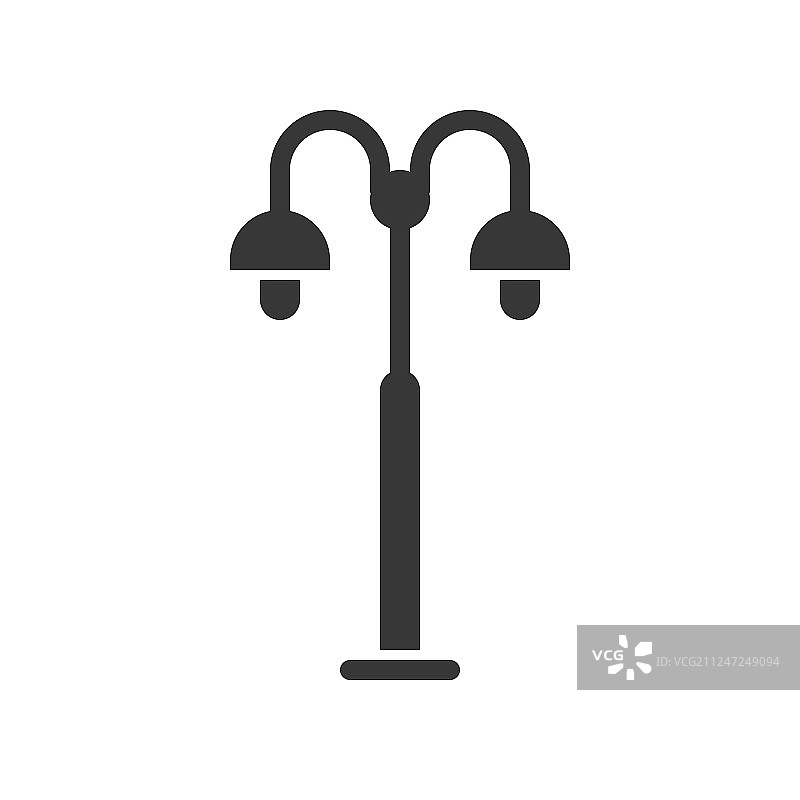 灯具实心图标图片素材