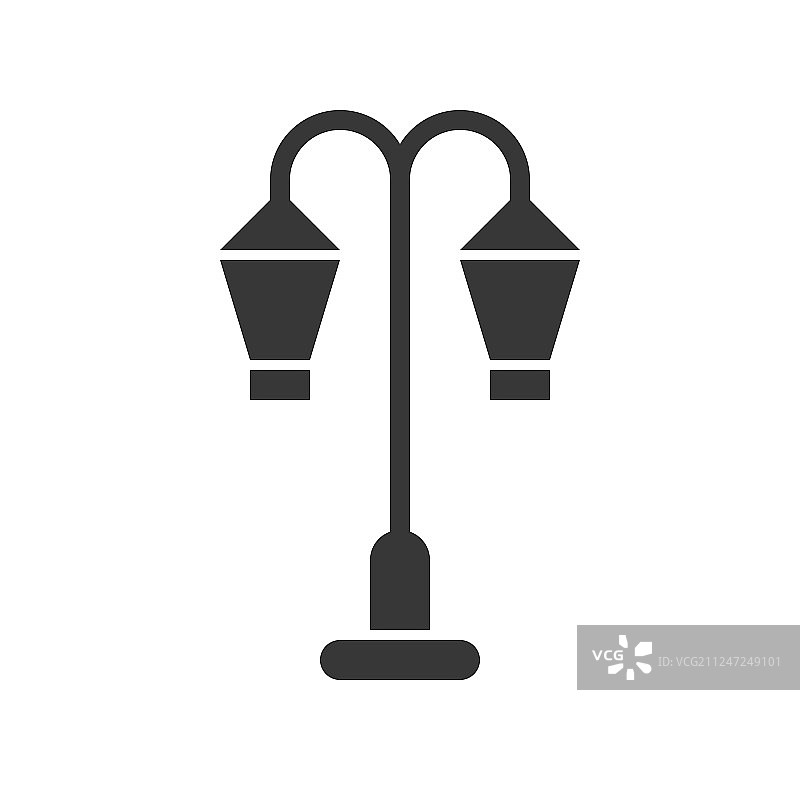 灯具实心图标图片素材