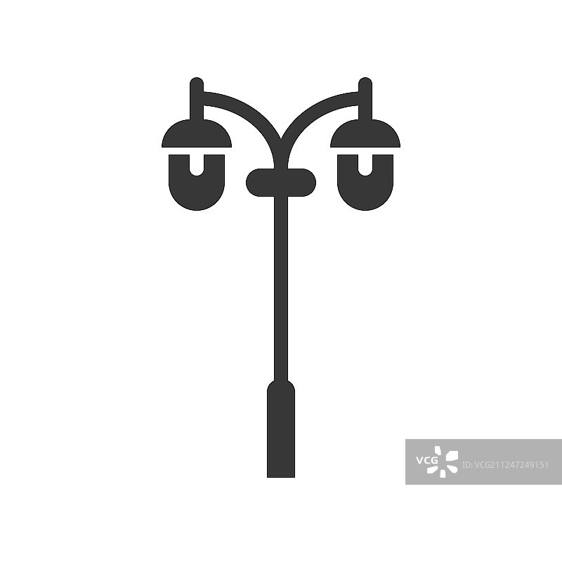 灯具实心图标图片素材