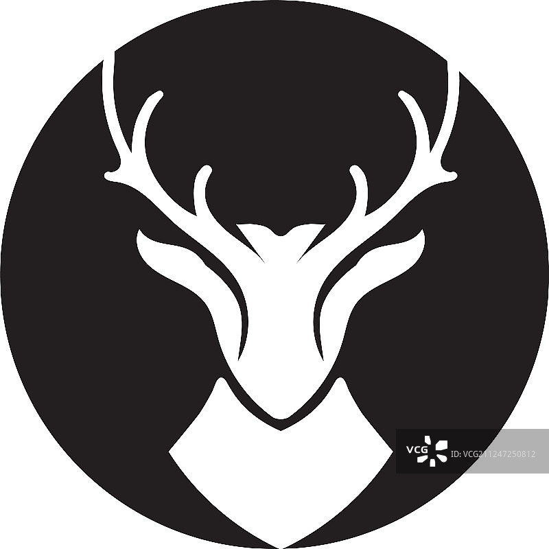 鹿图标设计图片素材