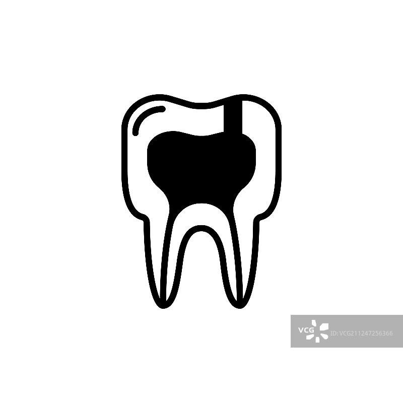 牙周炎牙齿疾病图标图片素材