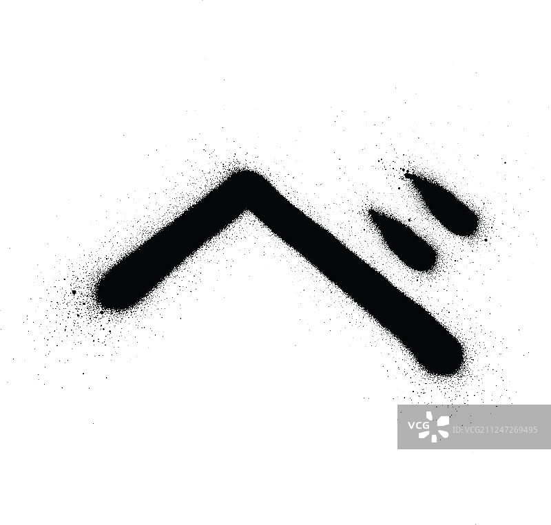 黑色涂鸦日文“部”字图片素材
