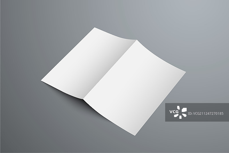 对开小册子演示样机图片素材