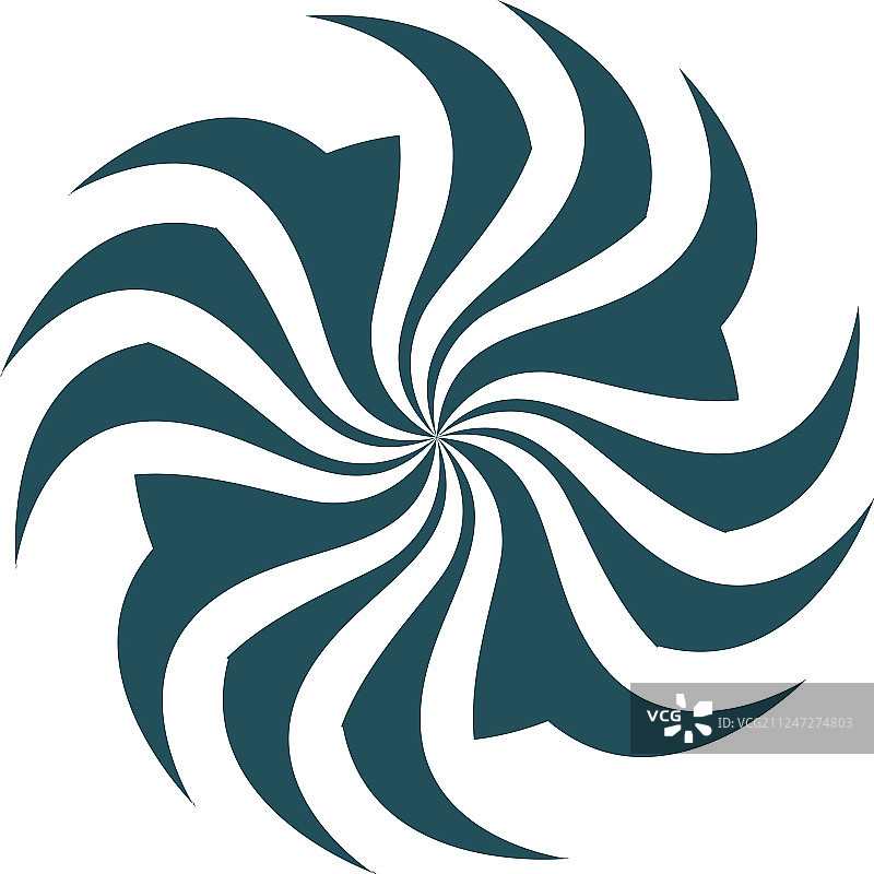 漩涡圆形标志符号模板图片素材