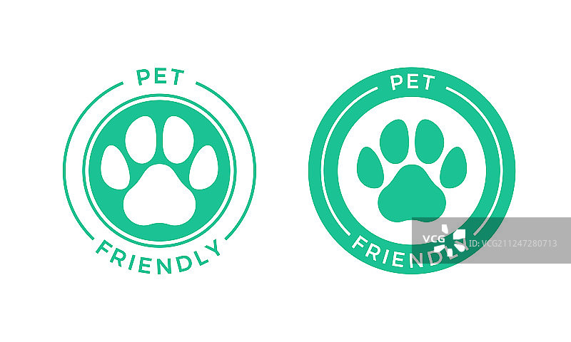 宠物友好酒店标志图片素材