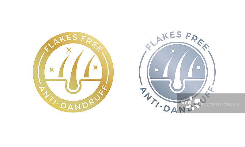 去屑洗发水标志图标图片素材