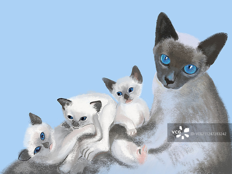 母与子图片素材