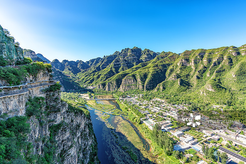 北京房山十渡风景区图片素材