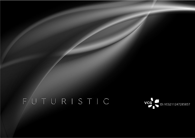 抽象深灰色烟雾波浪背景图片素材