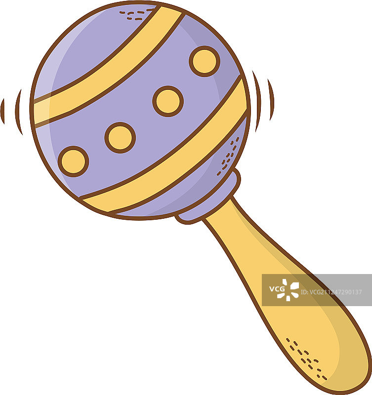 可爱的卡通bashower图片素材