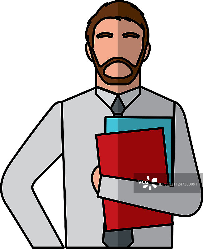 商人头像人物图标图片素材