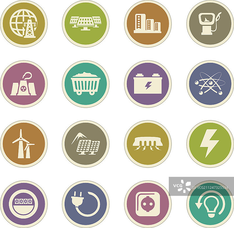 生物燃料产业图标合集图片素材